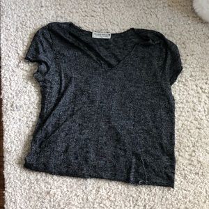 Project social tee black and white tee